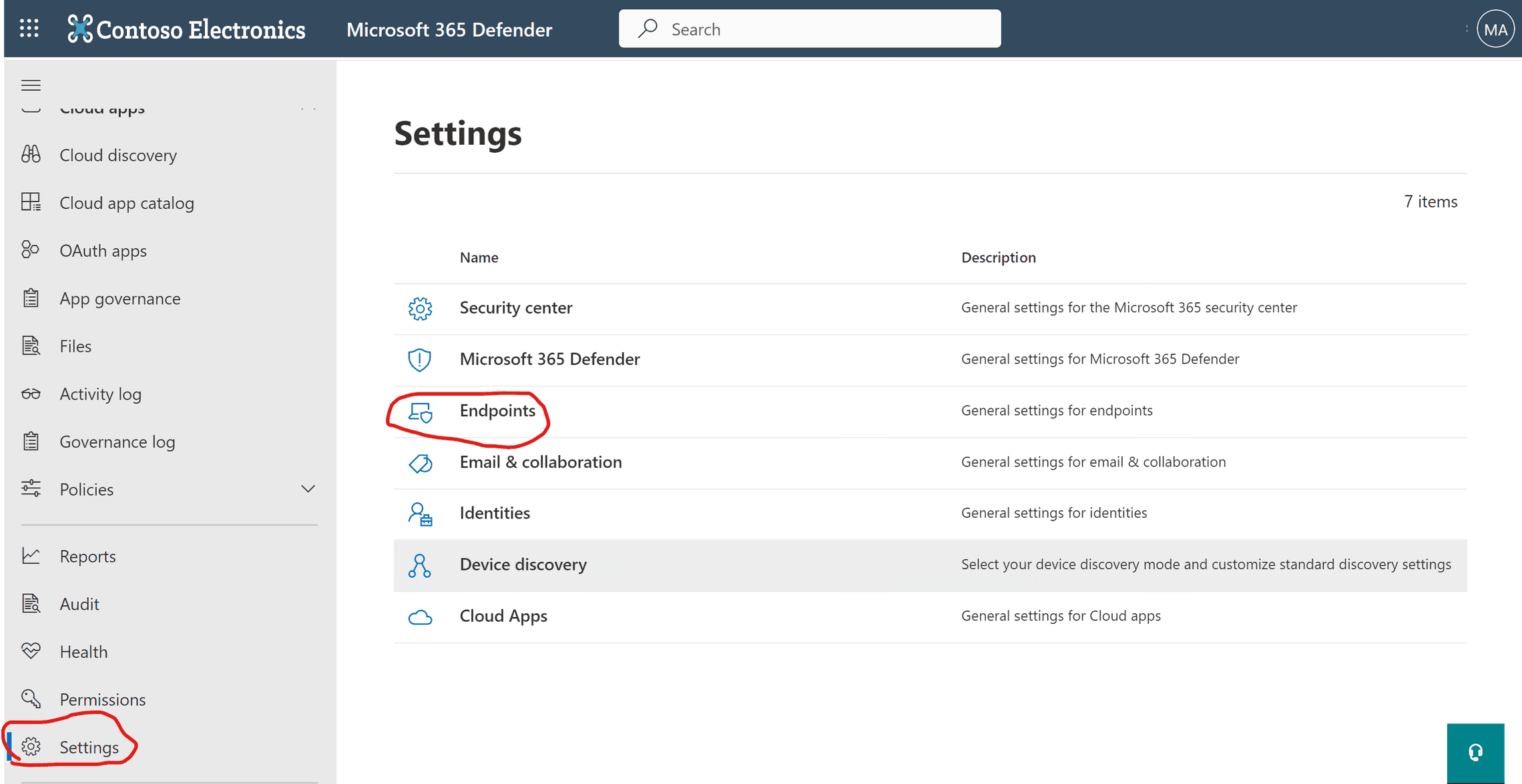 enable uploading microsoft defender for endpoint data