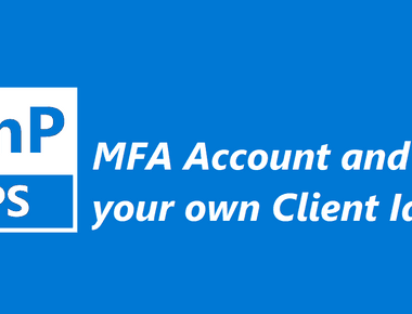 PnP PowerShell - MFA account and Client Id