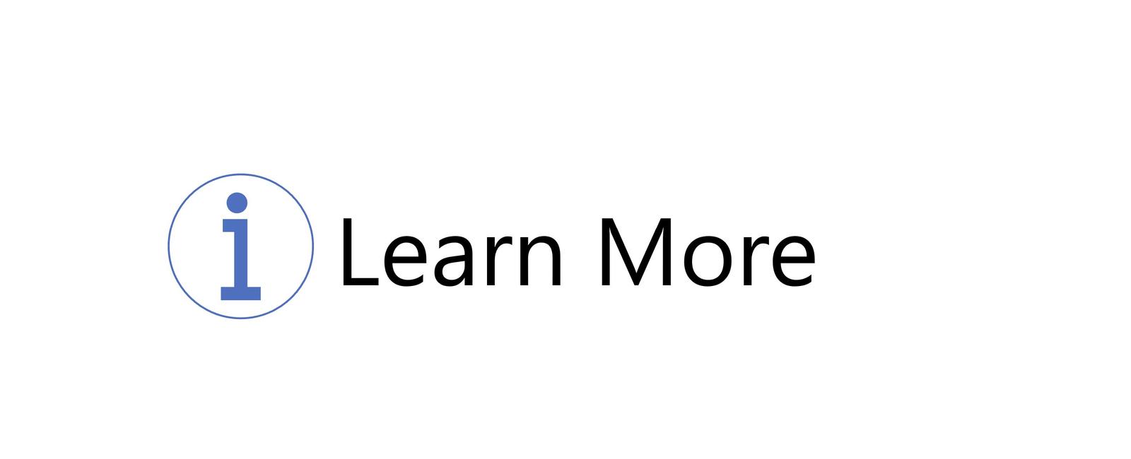 A learn more link for sensitivity labels