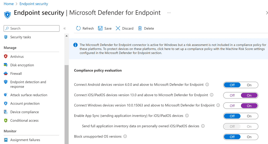 Intune - Compliance policy evaluation
