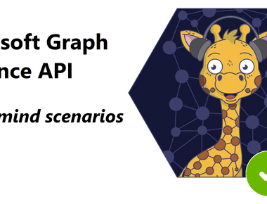 Microsoft Graph Presence API - top of mind scenarios