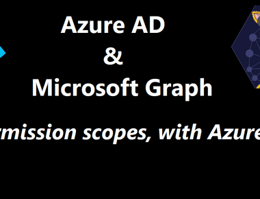 Azure AD & Microsoft Graph permission scopes, with Azure CLI
